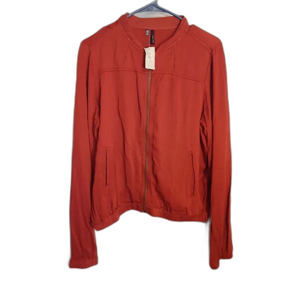 Maurices Fall Color Zip Up Light Weight Ladies Jacket New Size Medium - Picture 1 of 7